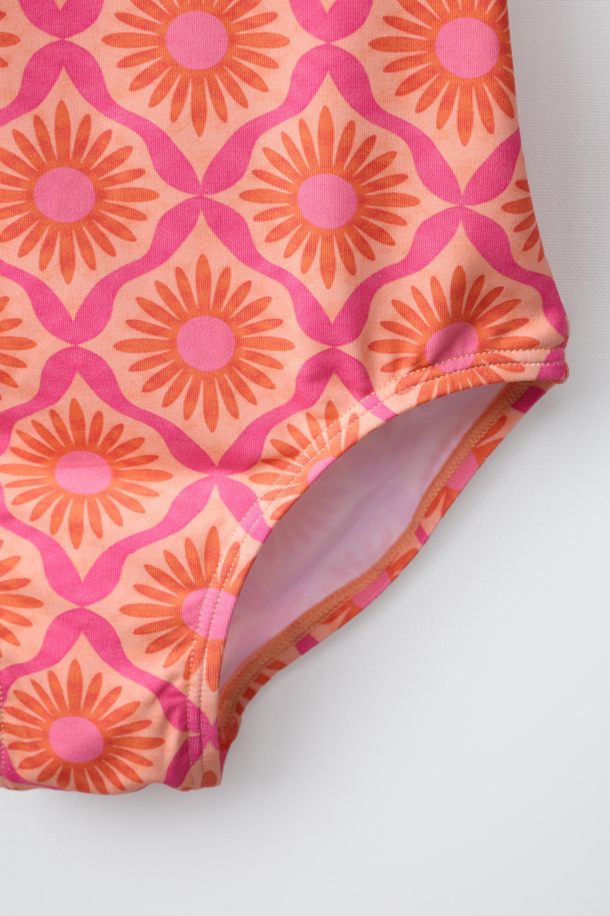 1-6 ANS / MAILLOT DE BAIN À IMPRIMÉ SOLEILS